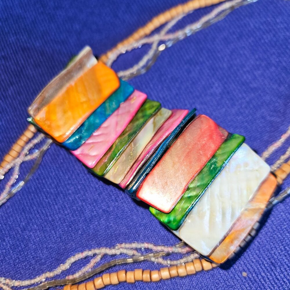 Shell Necklace & Bracelet Set - Picture 6 of 12